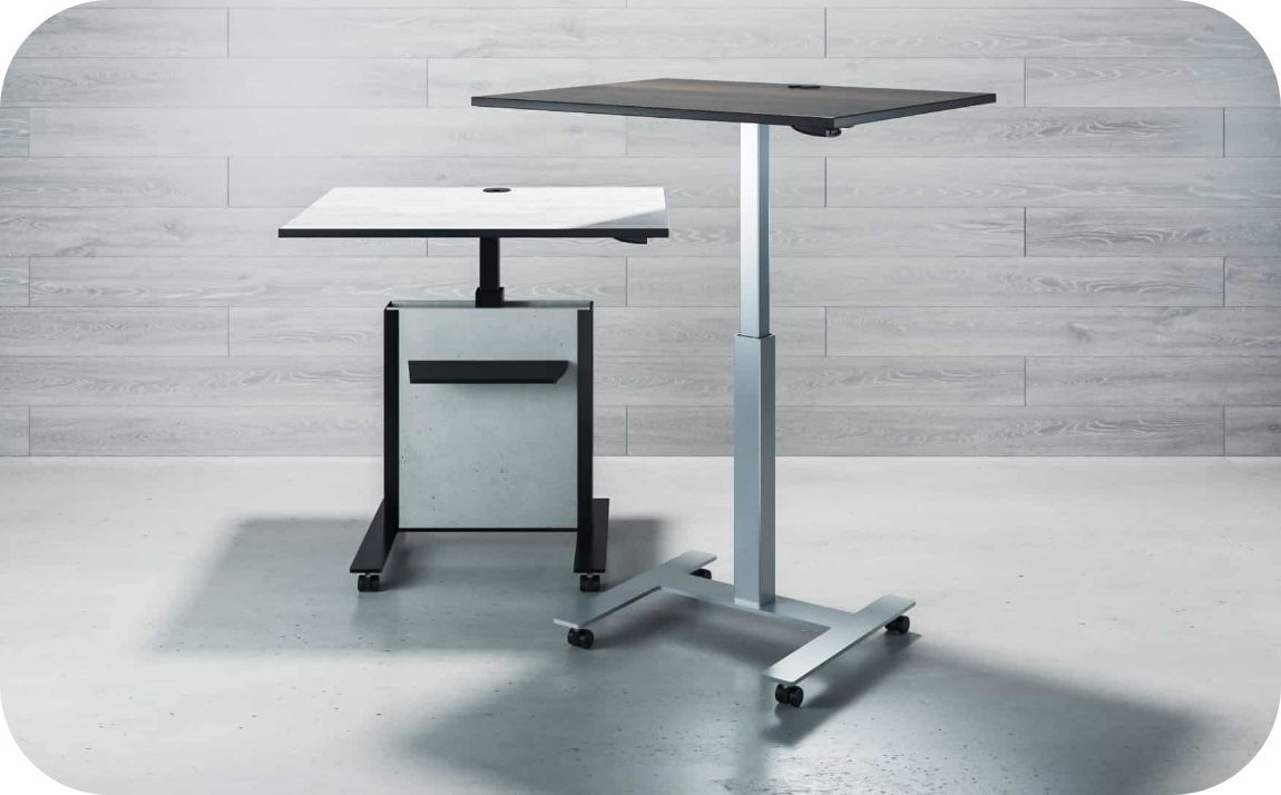 Two Jewel collection tables